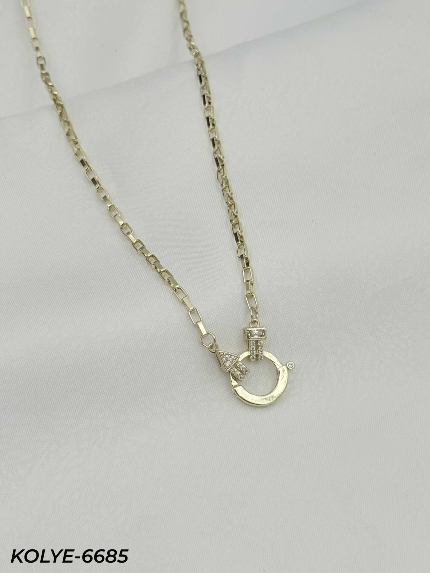 14K Tasarım Kolye // KOLYE-6685