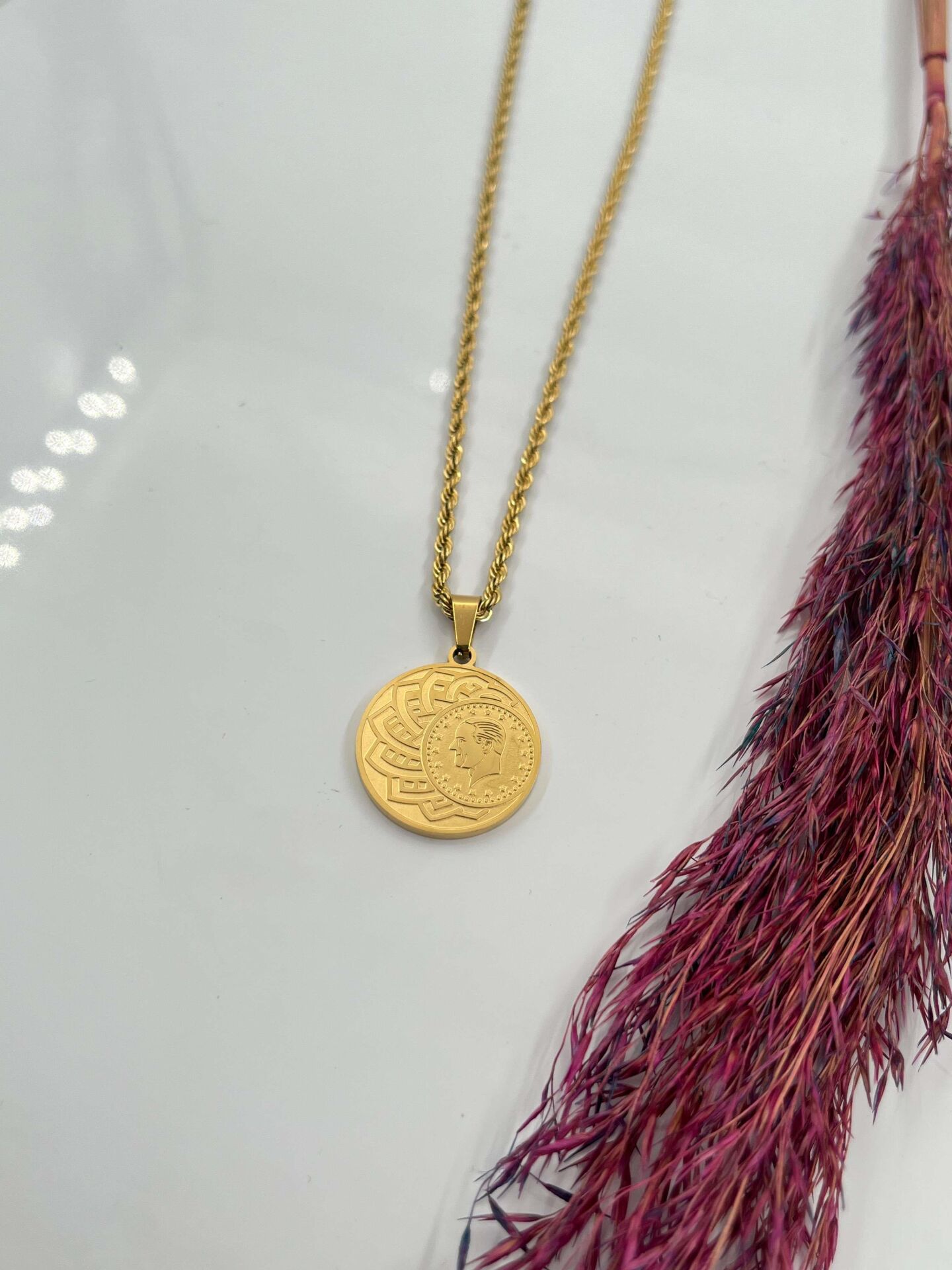 Steel Necklace 45cm // NECKLACE-4316