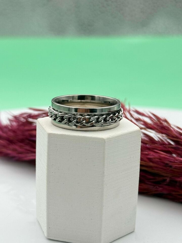 Steel Ring No: 20 // RING-1561