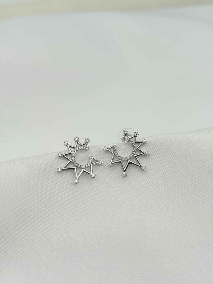 14K Zirkon Küpe // ITHAL-3880