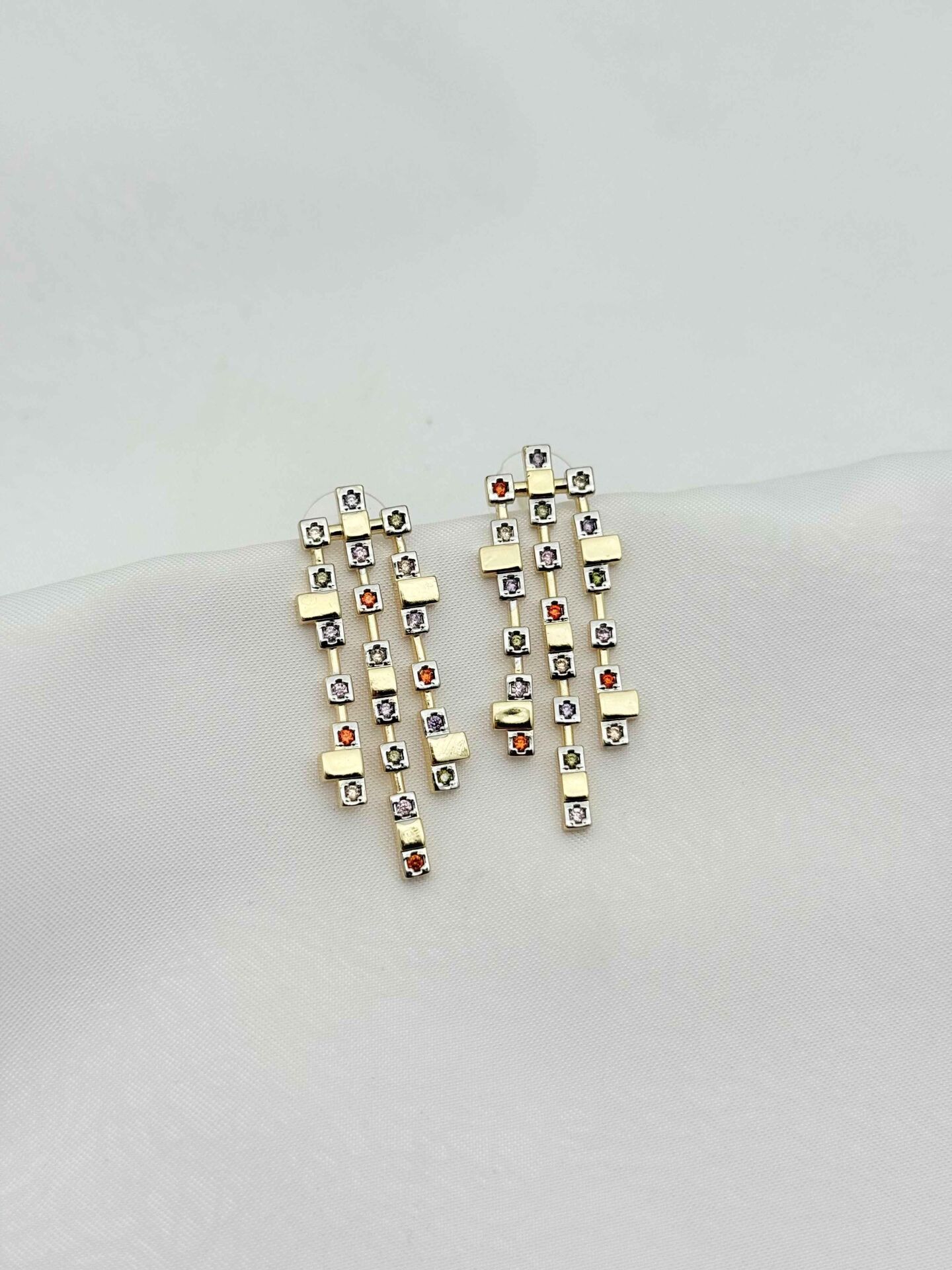 14K Zirkon Küpe // ITHAL-3890