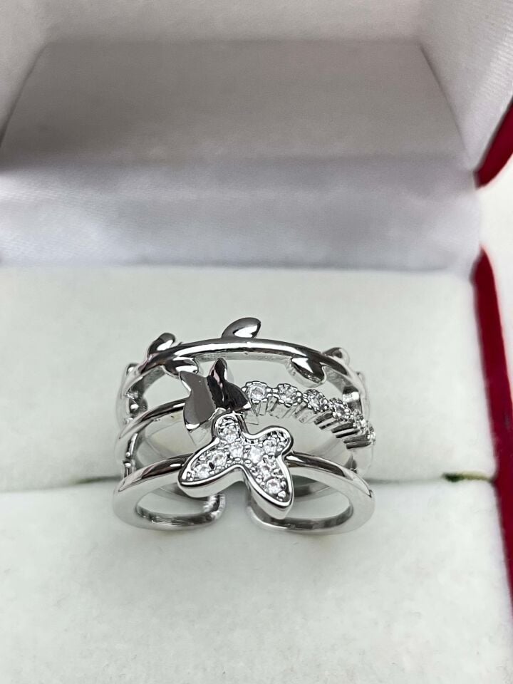 Steel Ring (Adjustable) // RING-591