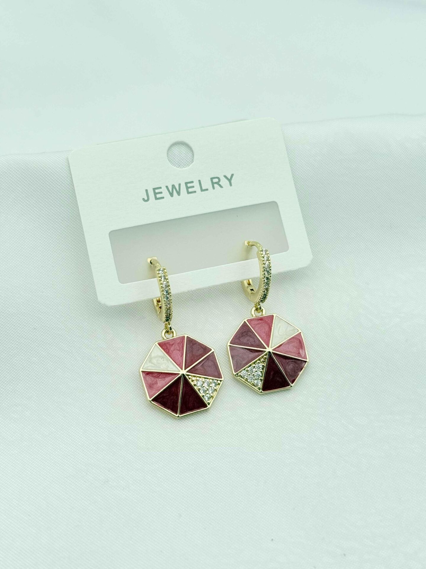 14K Zirkon Küpe // ITHAL-3894