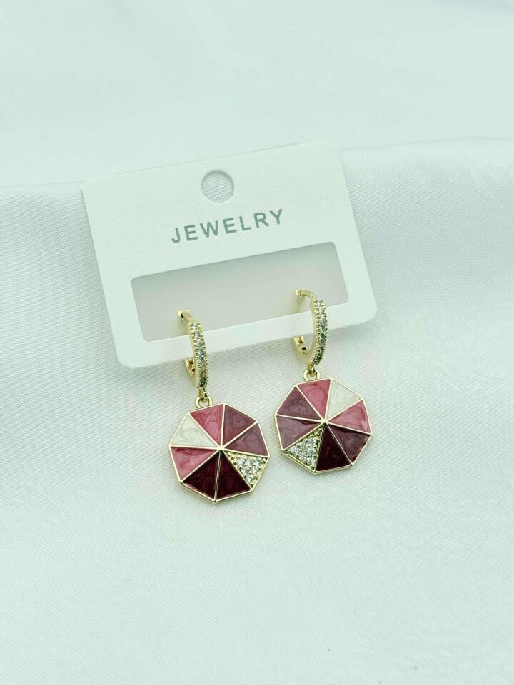 14K Zirkon Küpe // ITHAL-3894