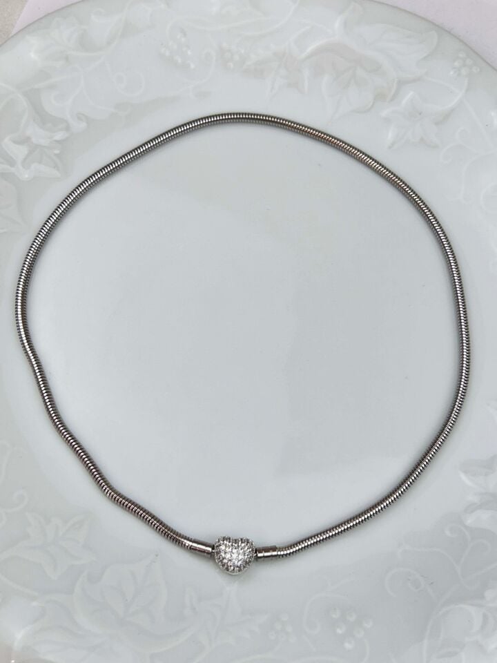 Steel Necklace 40cm // NECKLACE-3636
