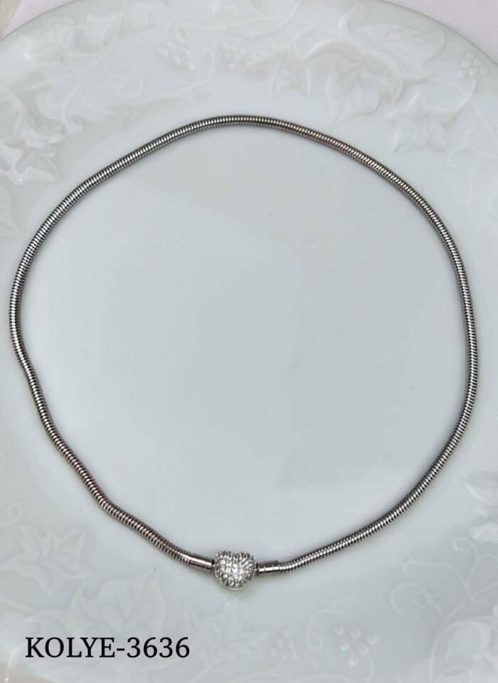 Steel Necklace 40cm // NECKLACE-3636