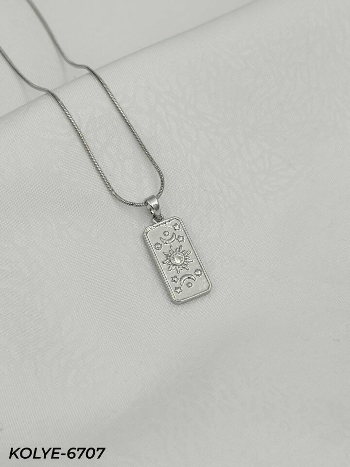 Çelik Kolye 45cm// KOLYE-6707