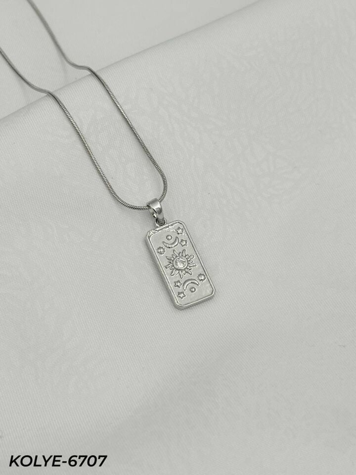 Çelik Kolye 45cm// KOLYE-6707