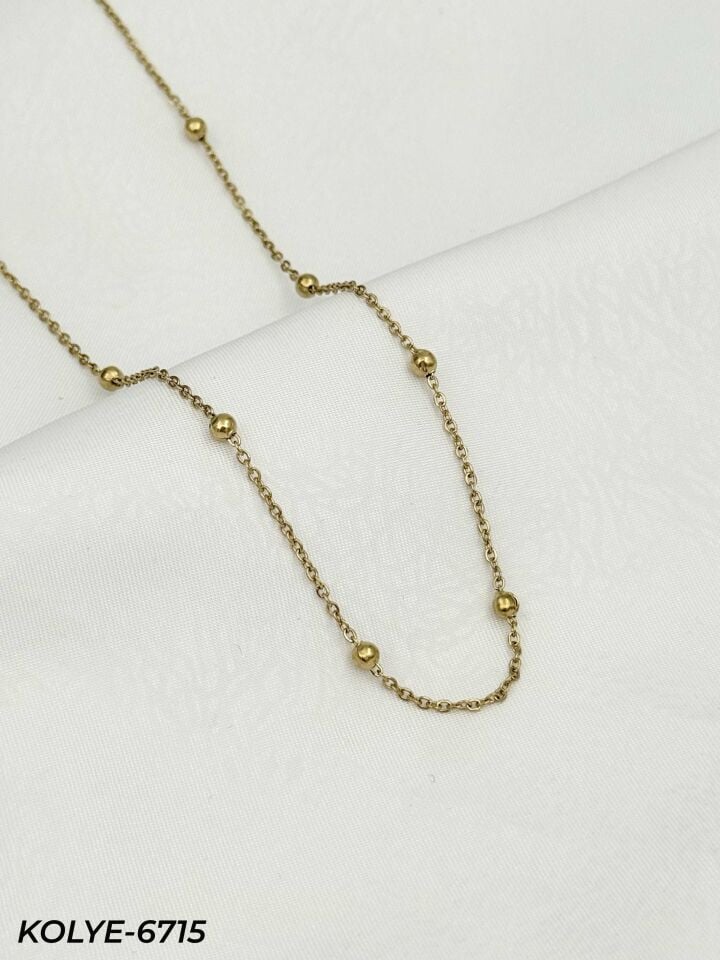 Çelik Kolye 45cm // KOLYE-6715