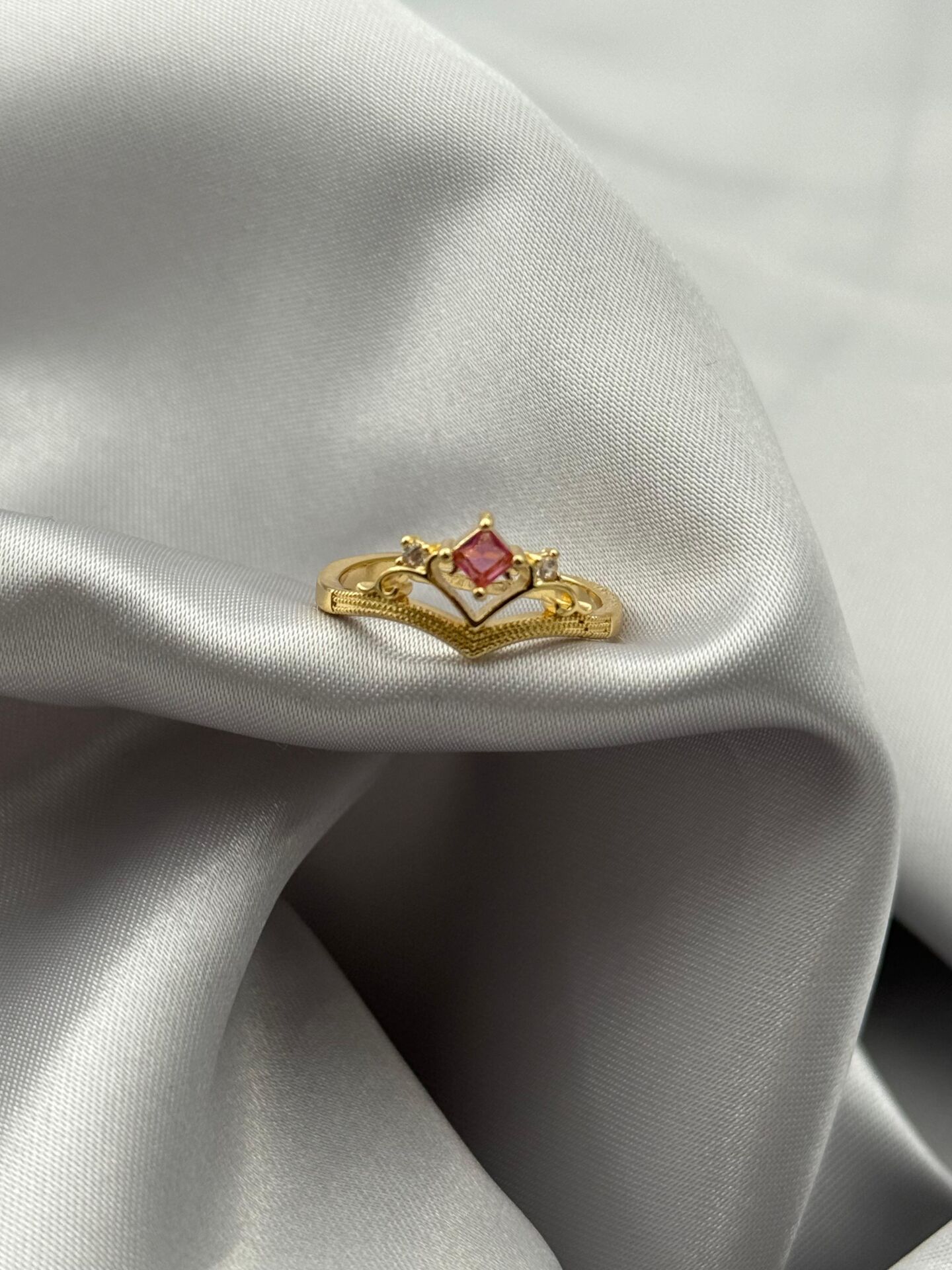 Prenses Yüzük (Ayarlanabilir) // YÜZÜK-1785