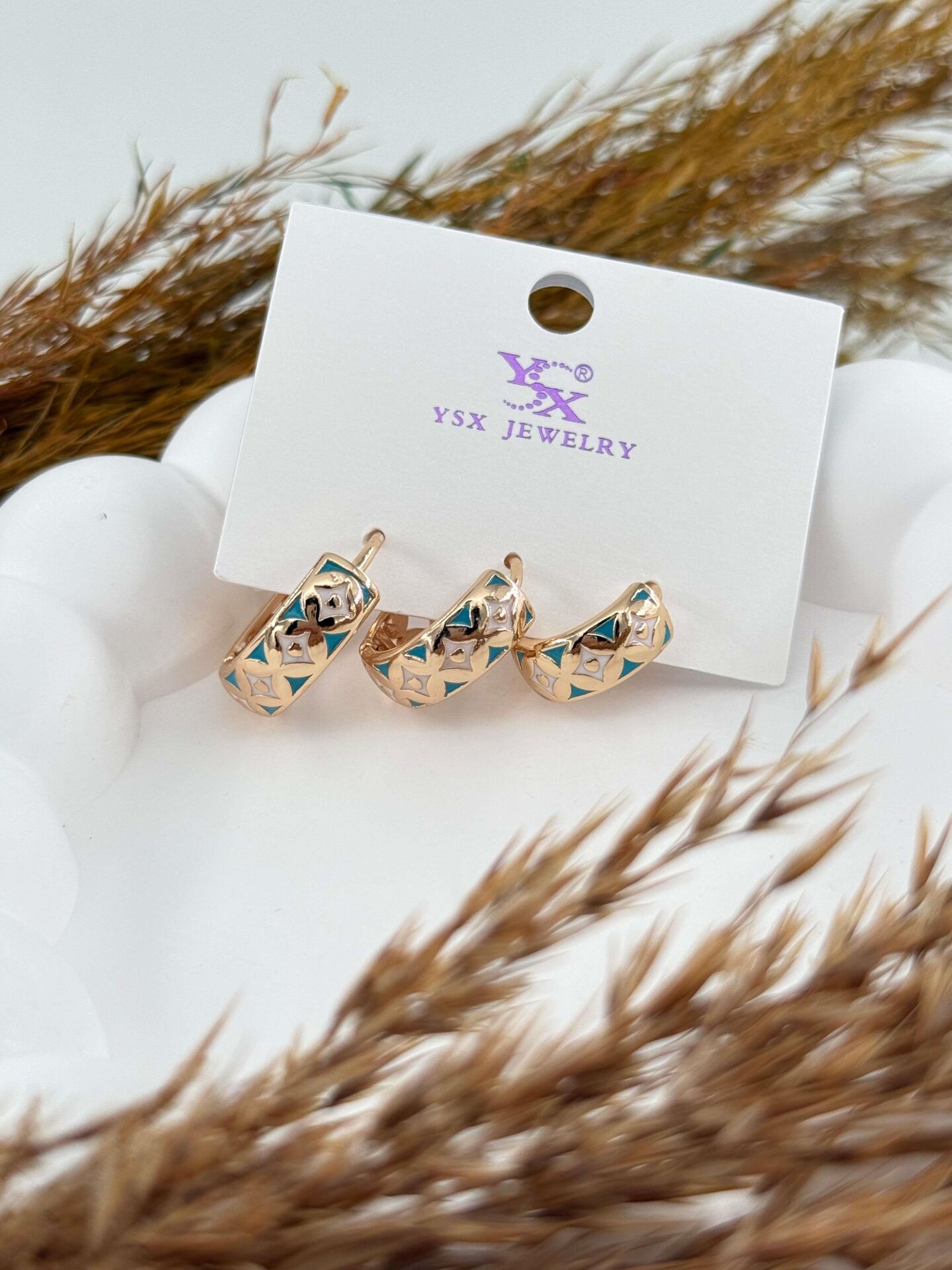 YSX 3-Piece Set Earrings // ITHAL-2850