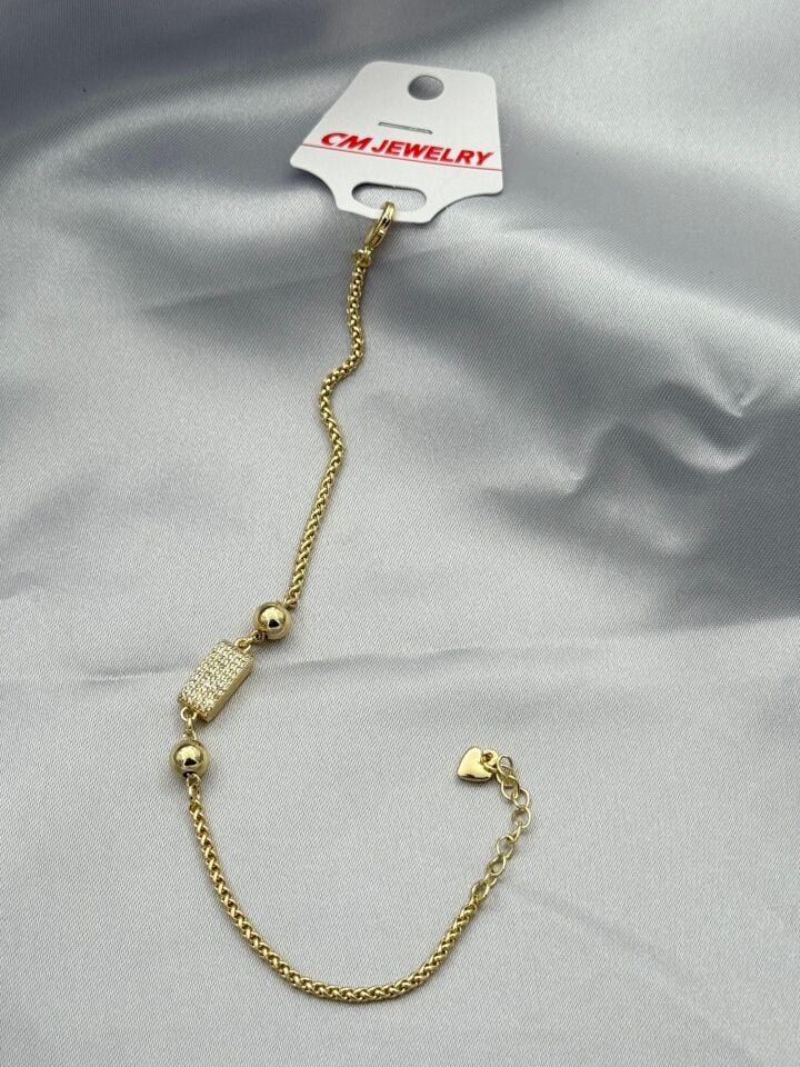 14K CM Bileklik // BILEK-5293