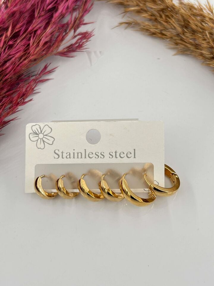 Steel Earring // EARRING-3133