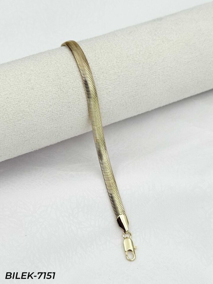 14K CM Künye Bileklik // BILEK-7151