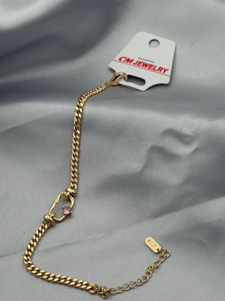 14K CM Bileklik // BILEK-5299