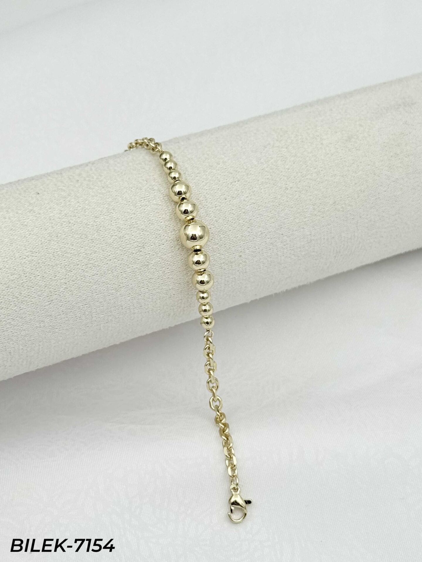 14K CM Künye Bileklik // BILEK-7154
