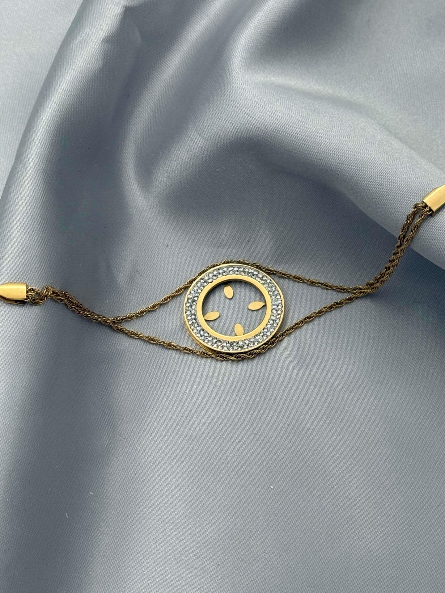 Steel Quarter Bracelet // BILEK-5142
