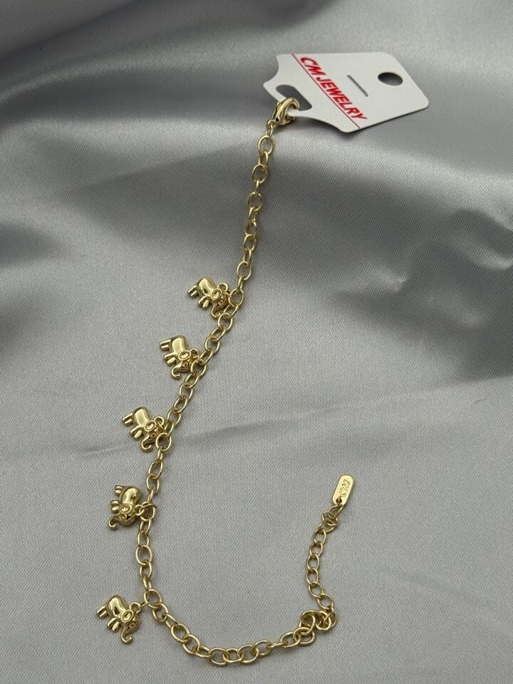 14K CM Bileklik // BILEK-5305