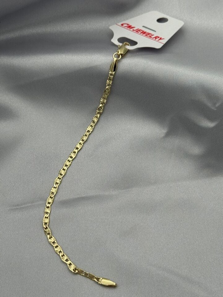 14K CM Bileklik // BILEK-5306