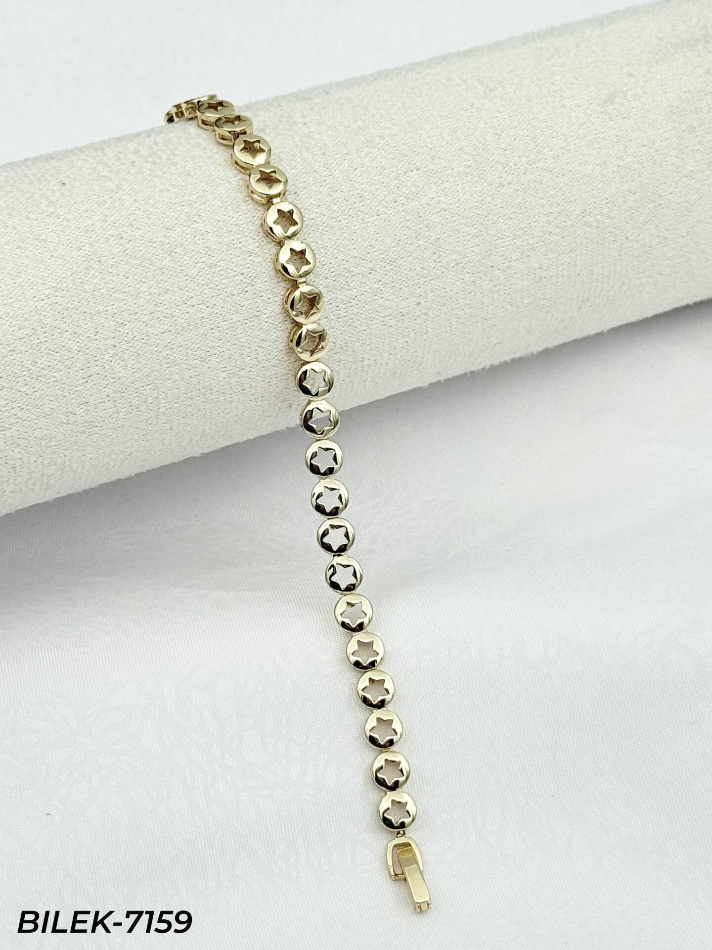 14K CM Künye Bileklik // BILEK-7159