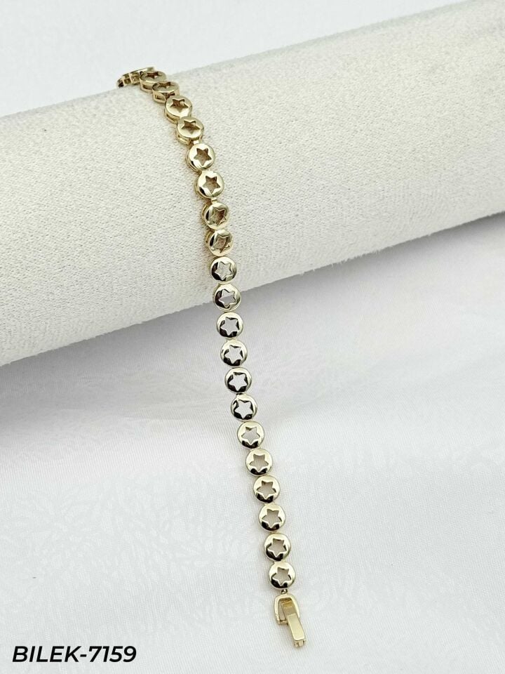 14K CM Künye Bileklik // BILEK-7159