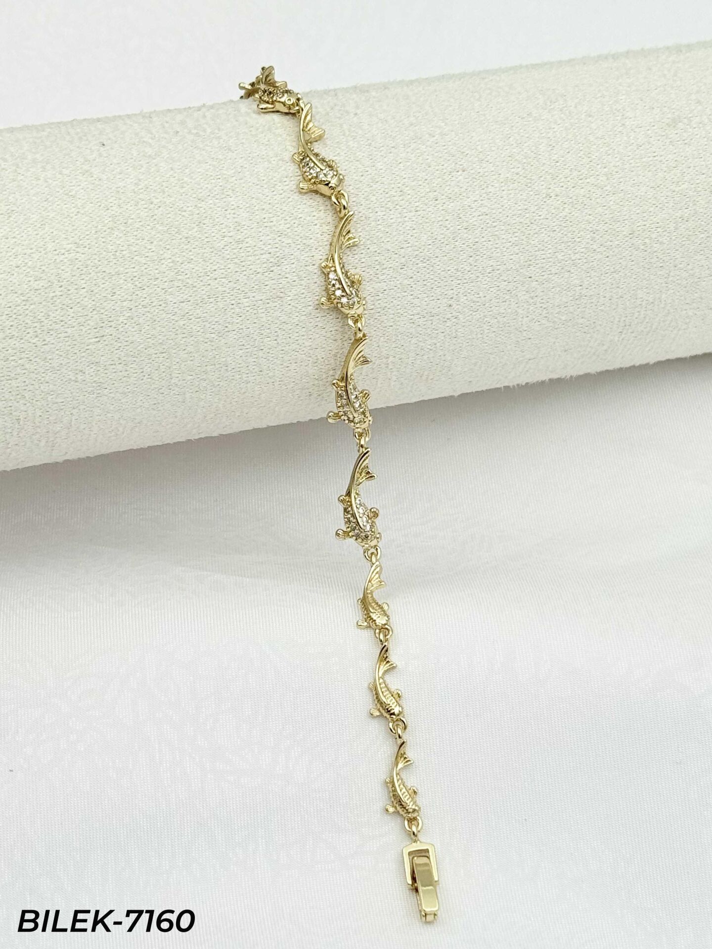 14K CM Künye Bileklik // BILEK-7160