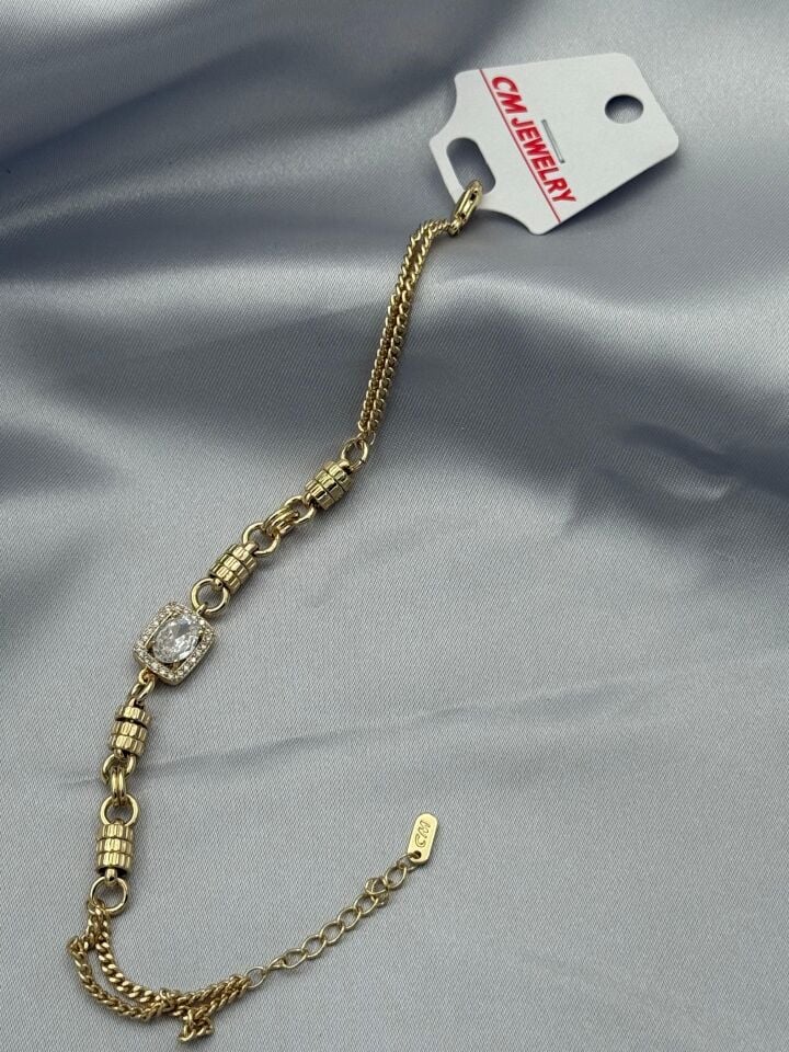 14K CM Bileklik // BILEK-5308