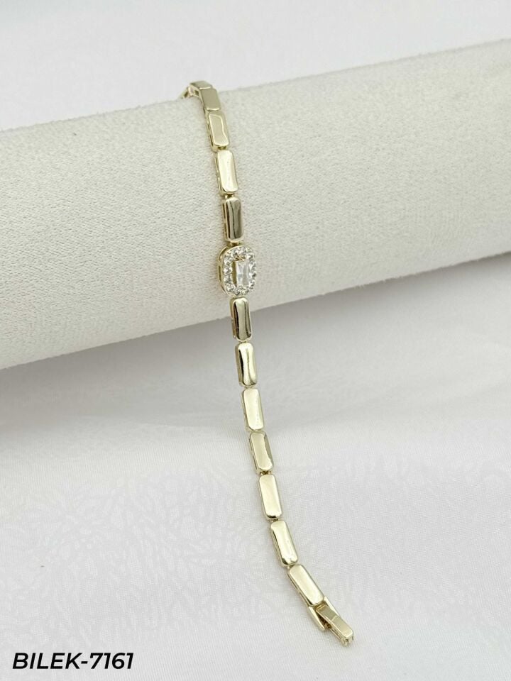 14K CM Künye Bileklik // BILEK-7161