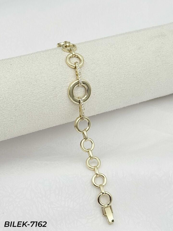 14K CM Künye Bileklik // BILEK-7162