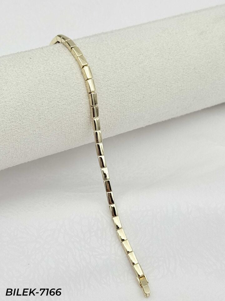 14K CM Künye Bileklik // BILEK-7166