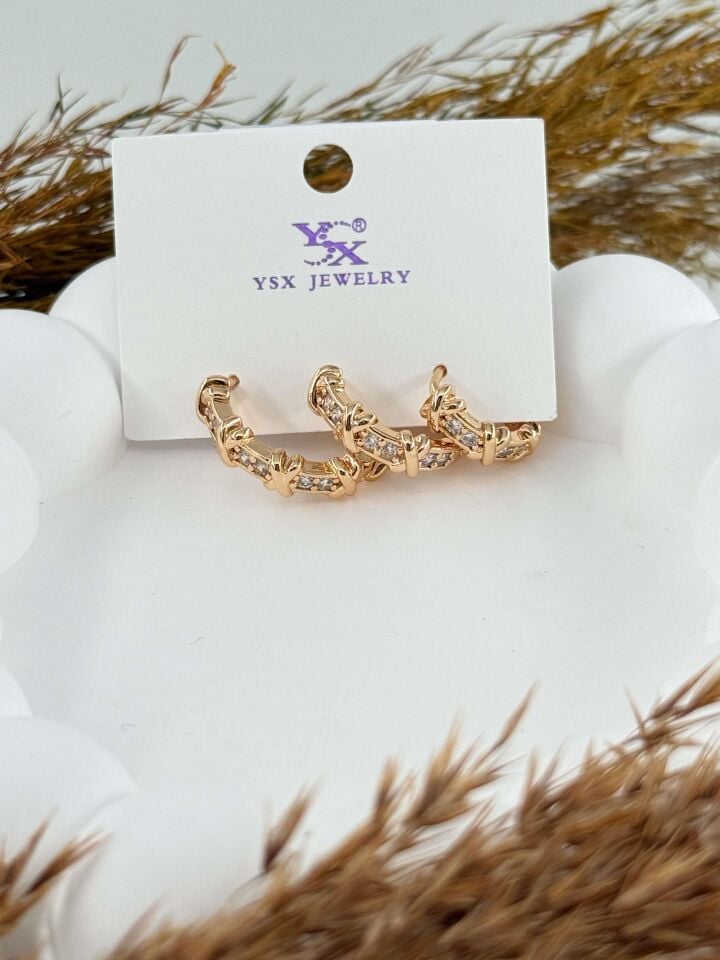 YSX 3'lü Set Küpe // ITHAL-2871