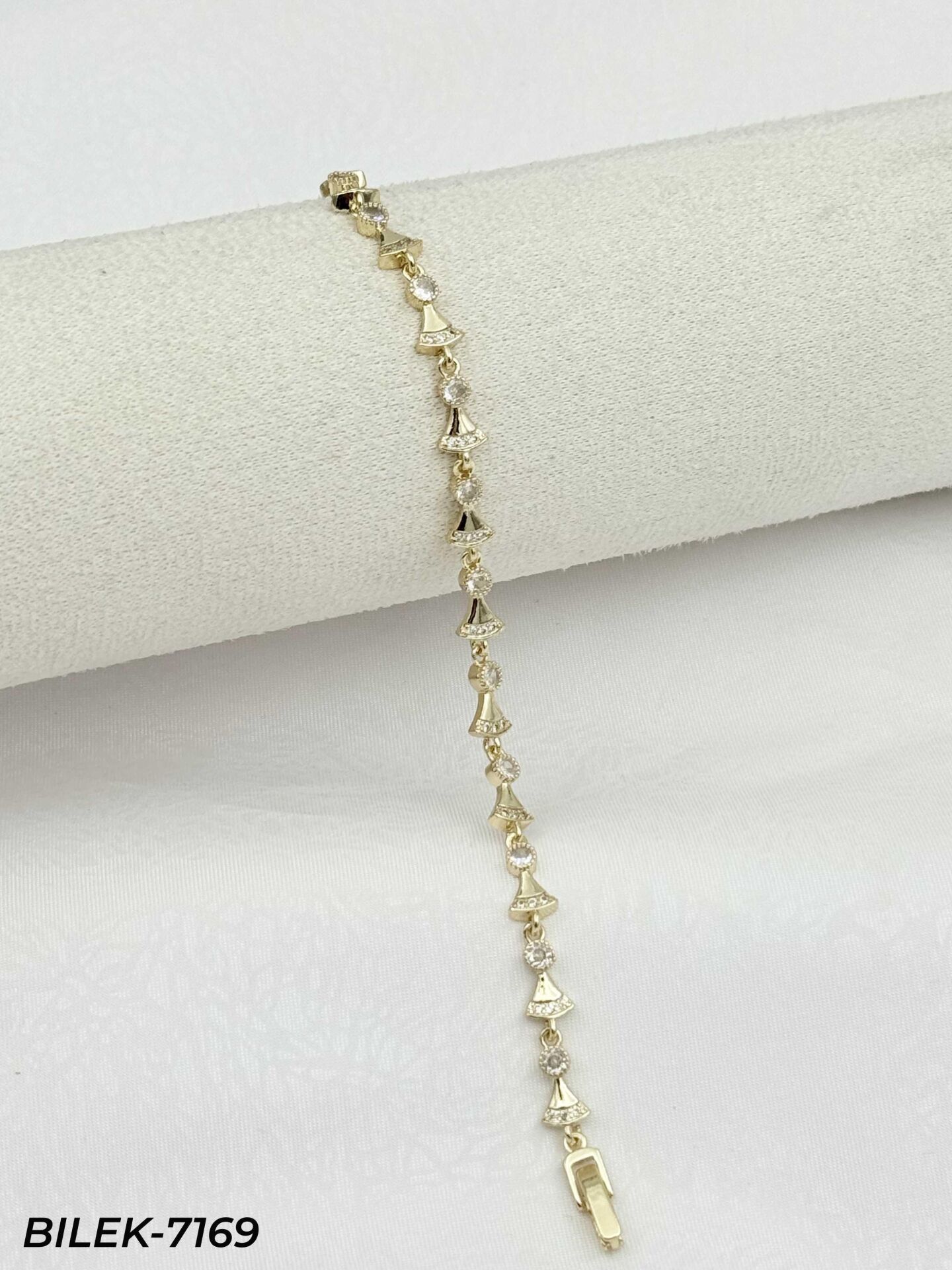 14K CM Künye Bileklik // BILEK-7169