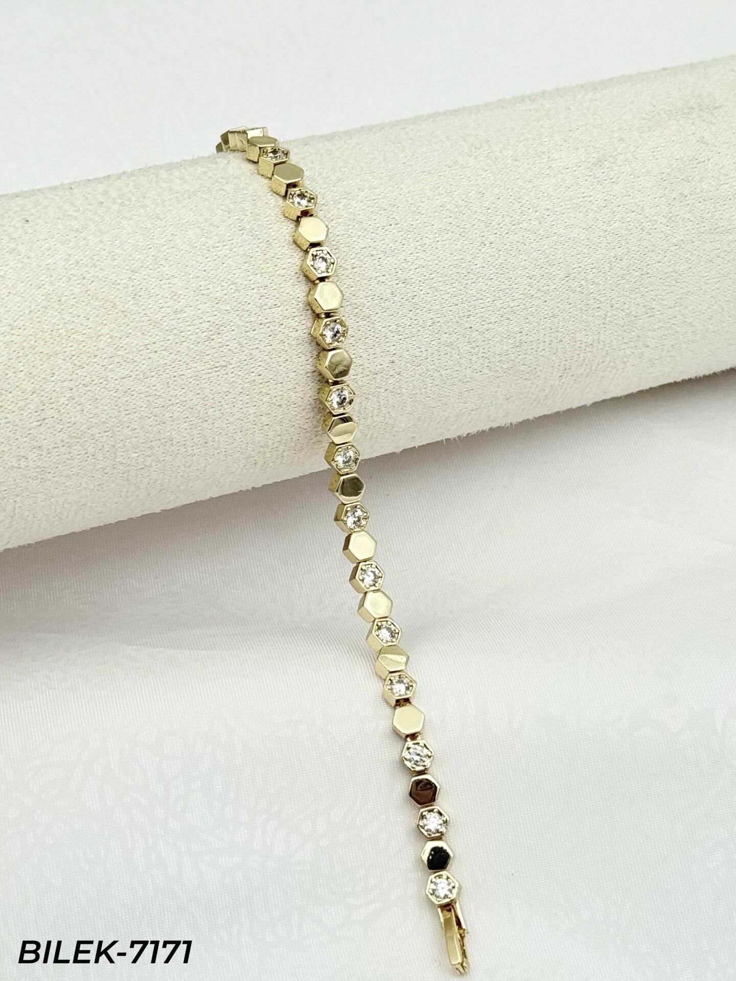 14K CM Künye Bileklik // BILEK-7171