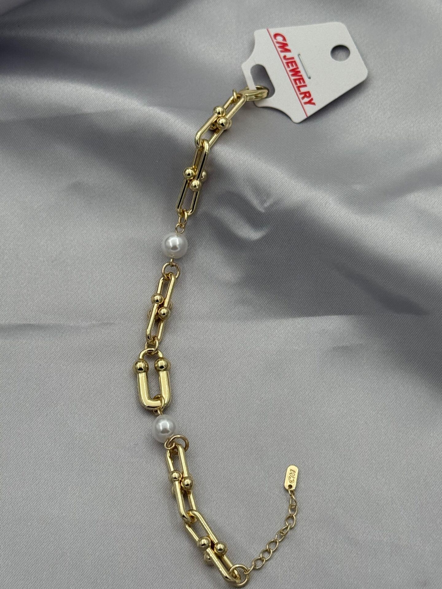 14K CM Bileklik // BILEK-5319