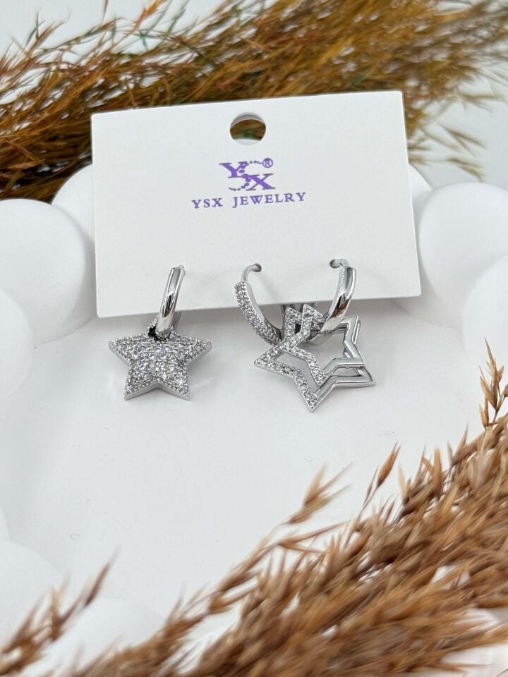 YSX 3'lü Set Küpe // ITHAL-2879