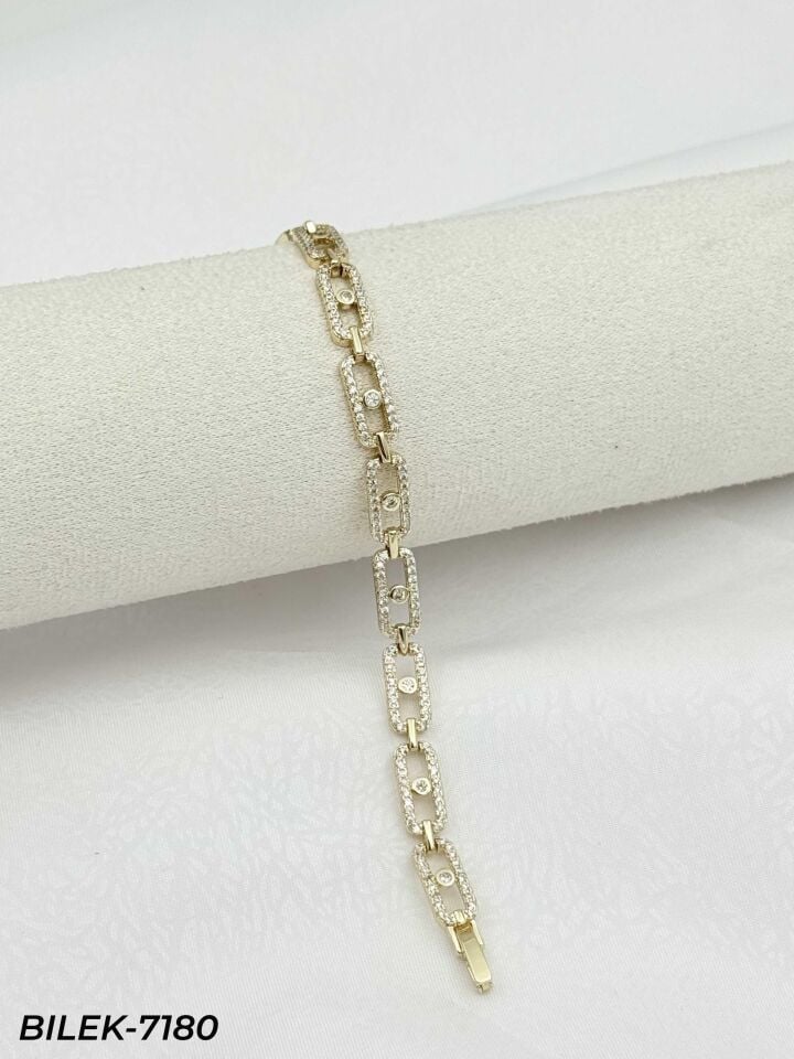14K CM Künye Bileklik // BILEK-7180