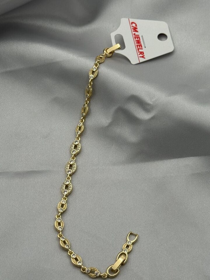 14K CM Bileklik // BILEK-5335