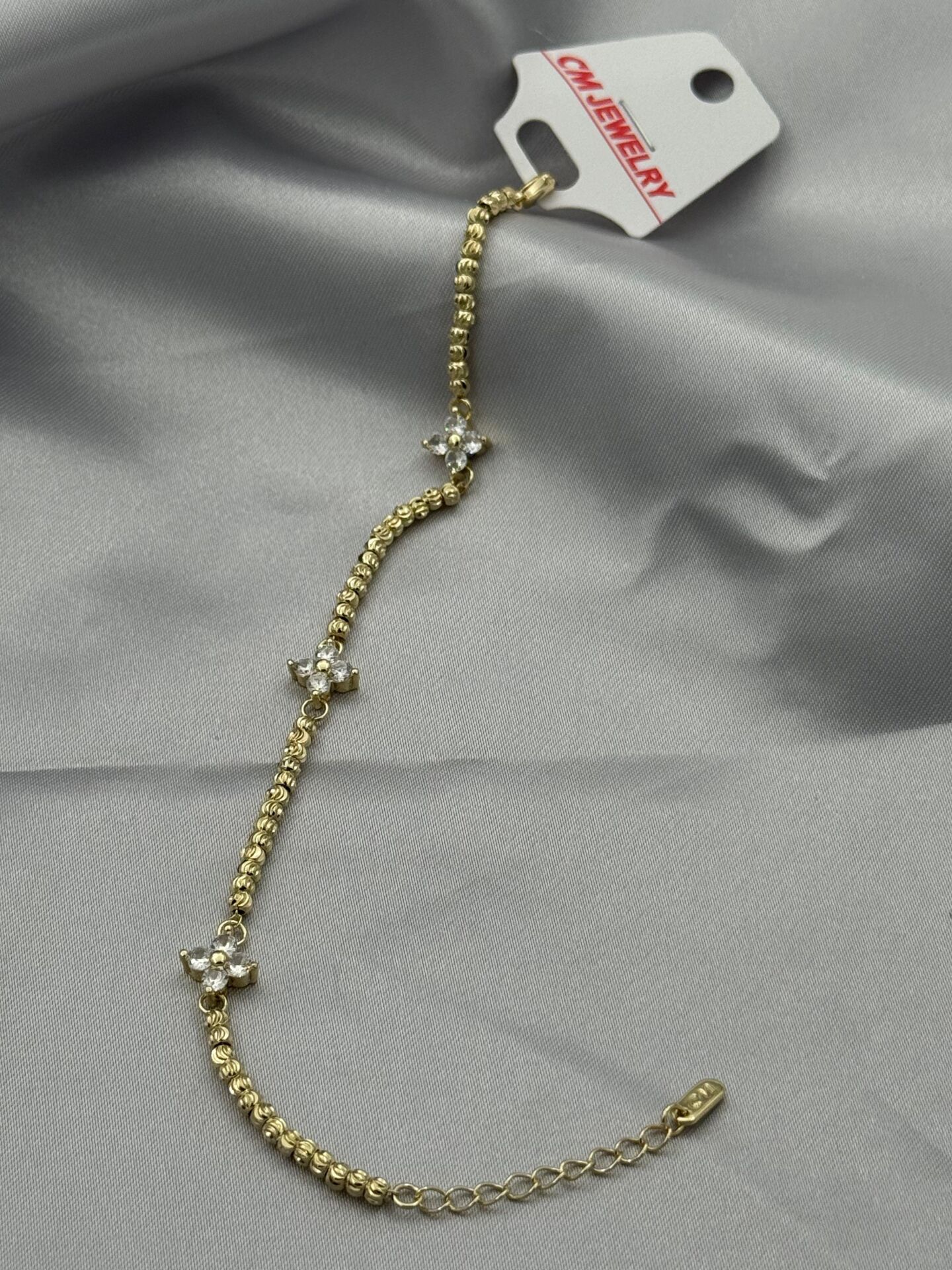 14K CM Bileklik // BILEK-5347