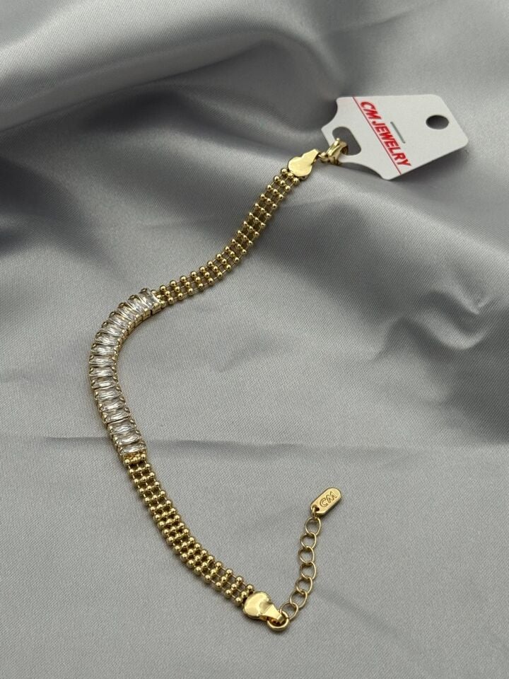 14K CM Bileklik // BILEK-5348