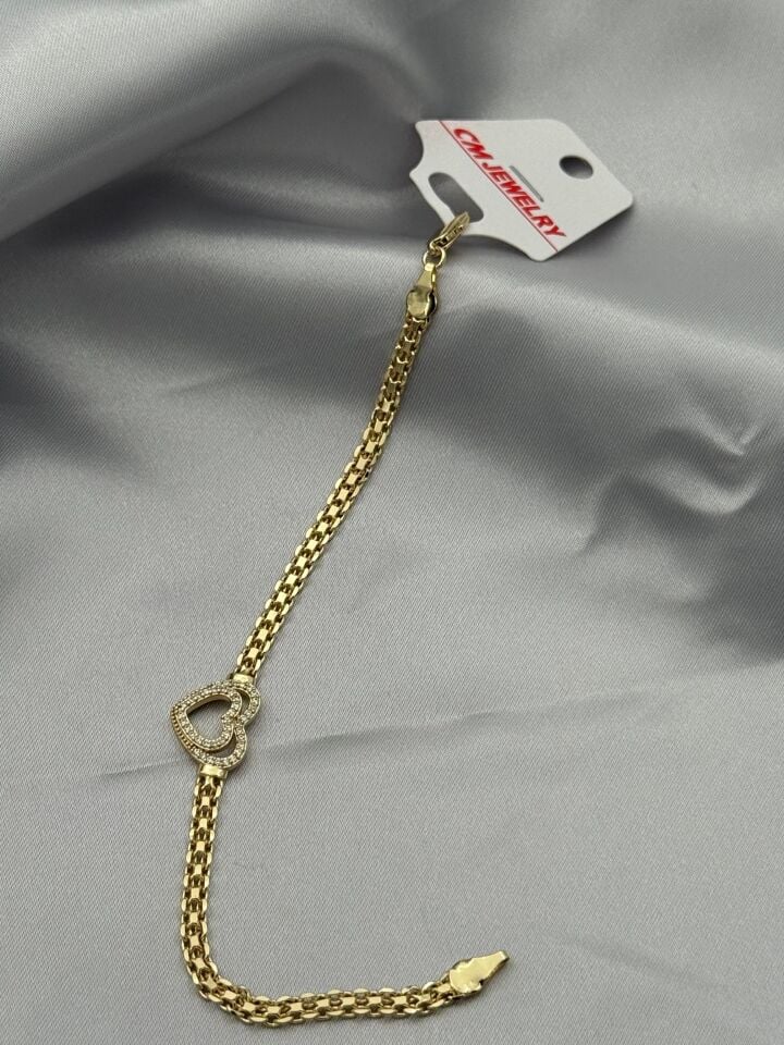 14K CM Bileklik // BILEK-5349