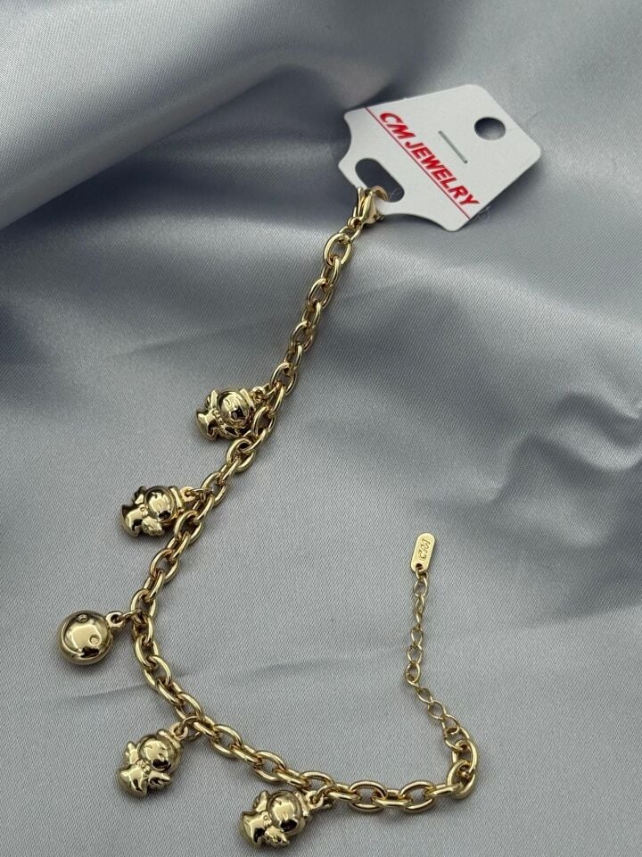 14K CM Bileklik // BILEK-5352