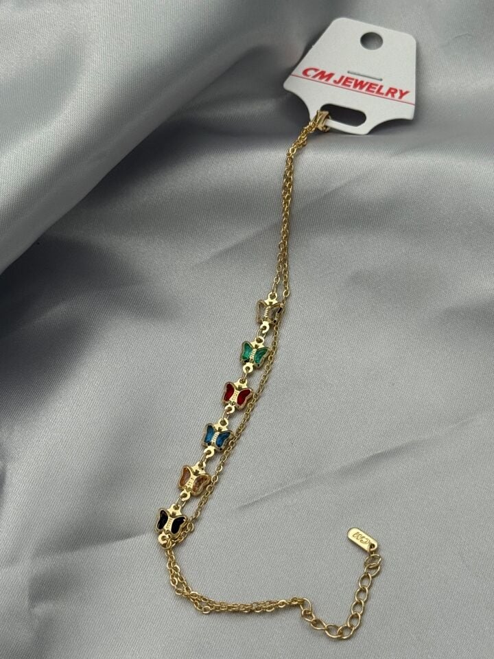 14K CM Bileklik // BILEK-5354