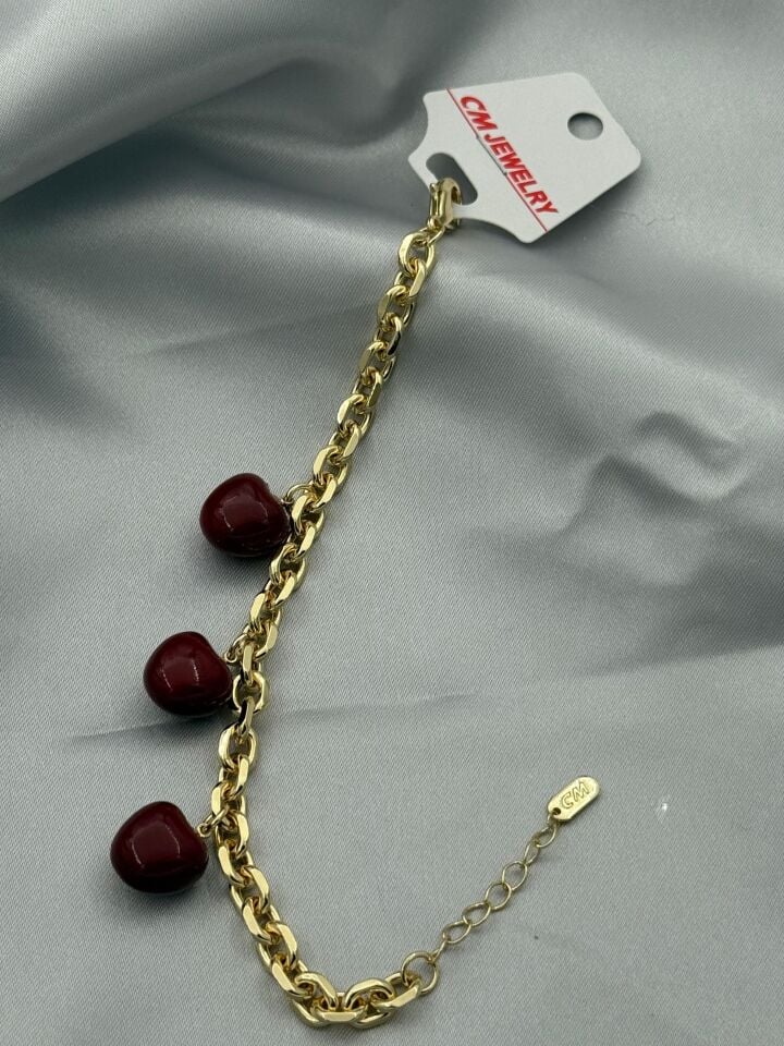 14K CM Bileklik // BILEK-5358