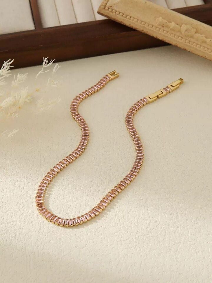 Steel Waterway Necklace // NECKLACE-4677