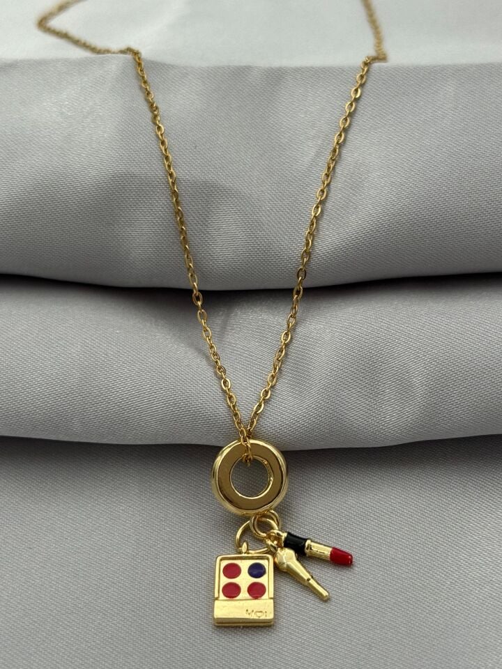 Stahlkette 45cm // HALSKETTE-5278