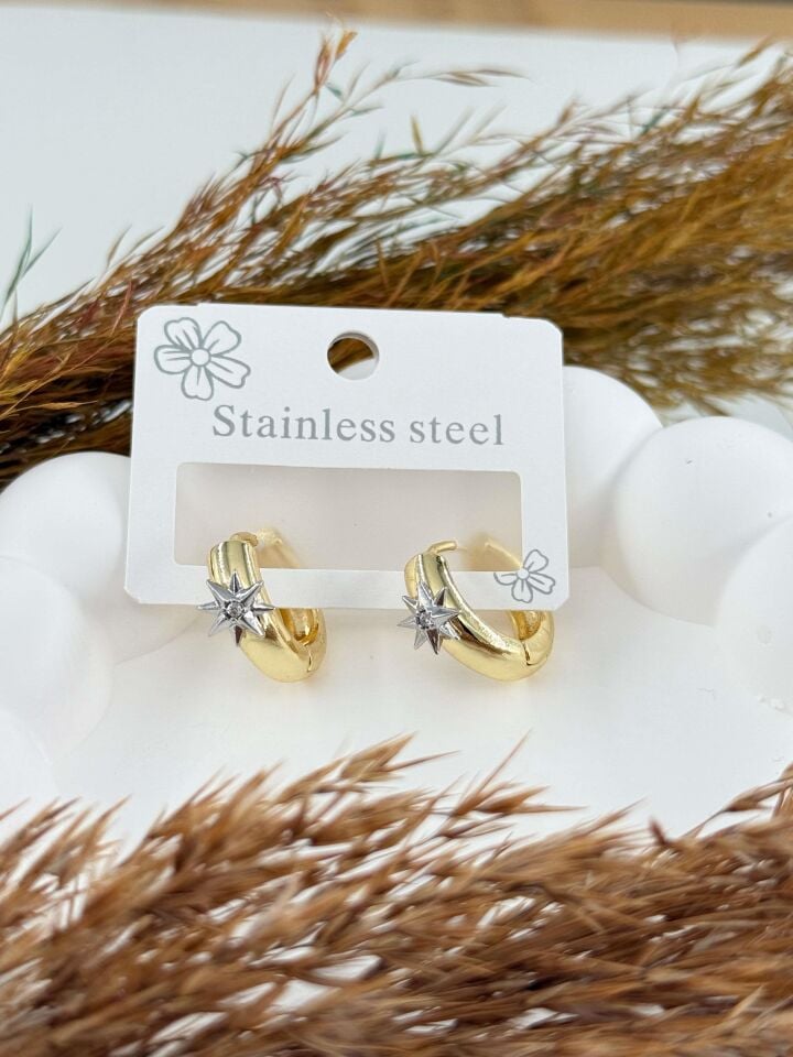 Çelik Küpe // KÜPE-3283