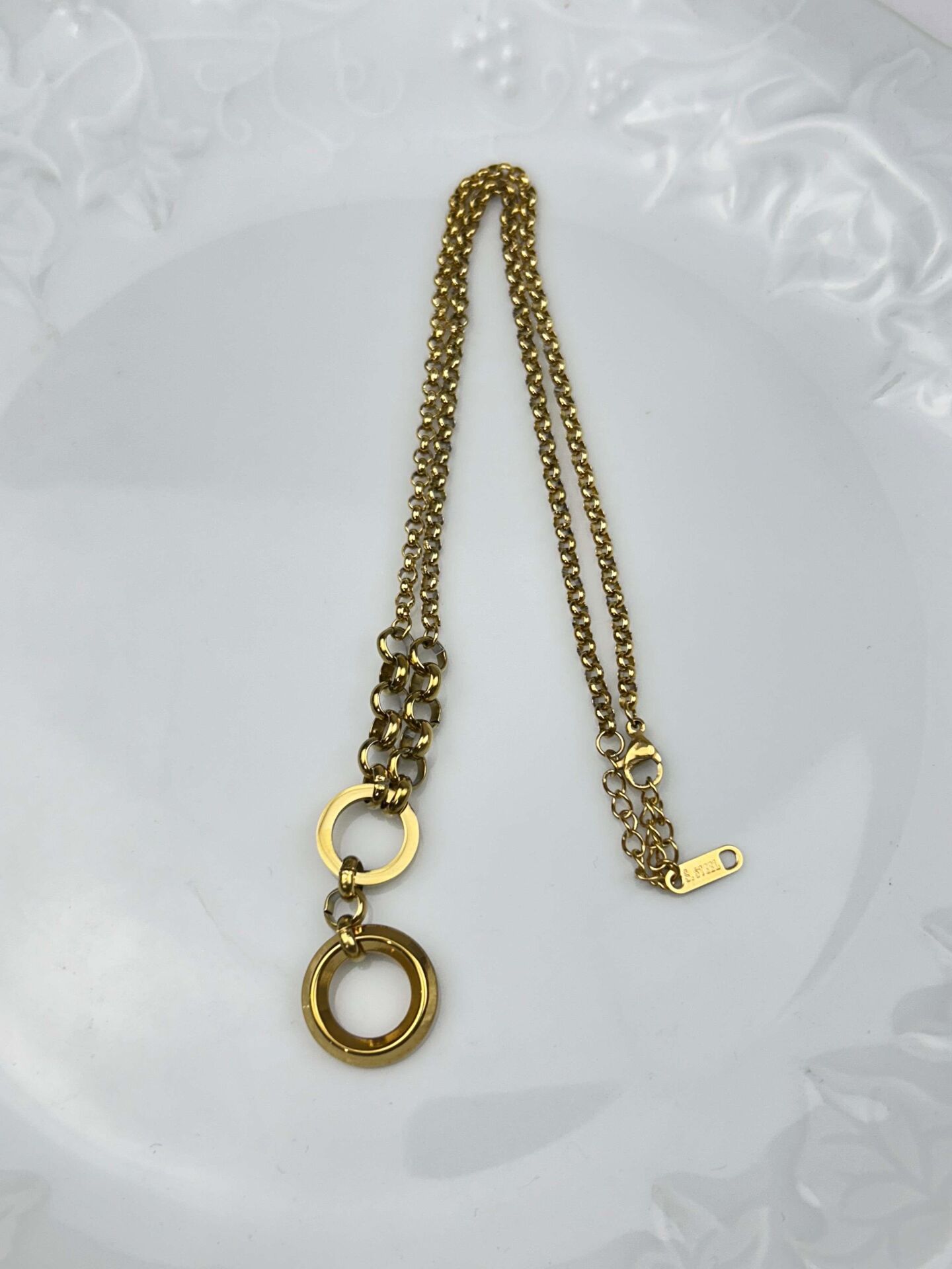 Steel Necklace 45cm // NECKLACE-3671
