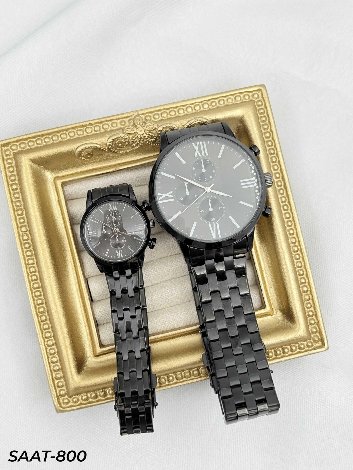 Çelik Çift Saati // SAAT-800