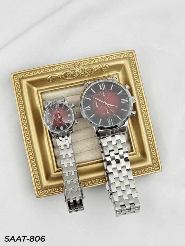 Çelik Çift Saati // SAAT-806