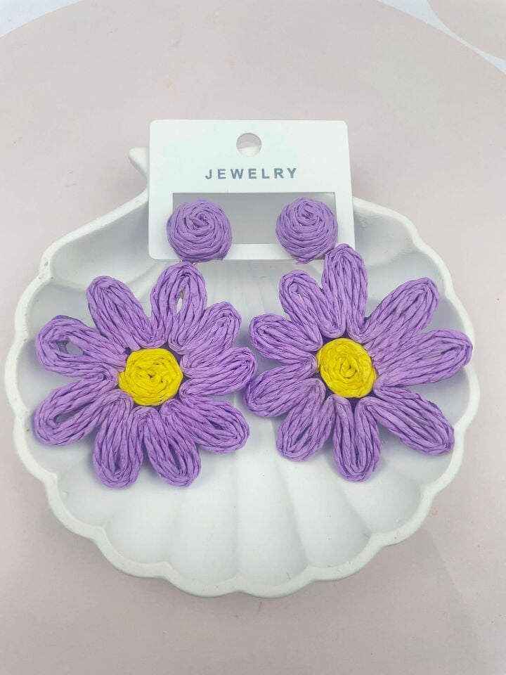 VIP Wicker Earrings // EARRINGS-2623